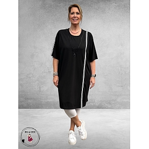 Studio Jurk Fenja Sportief Zwart-Wit